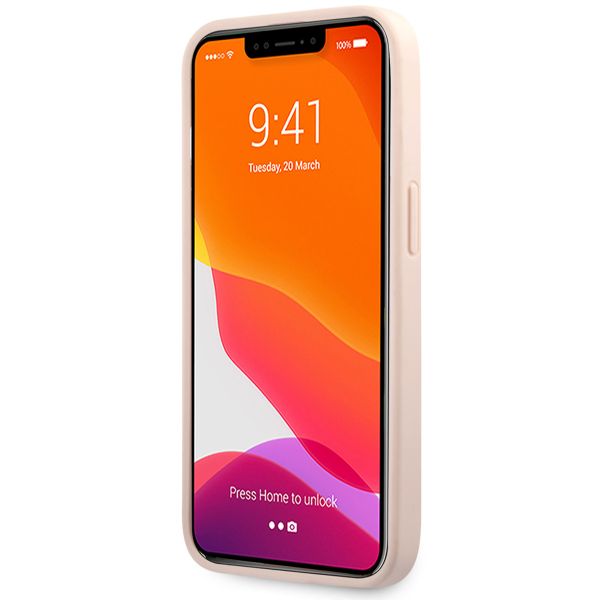 Guess 4G Metal Logo Back Cover Apple iPhone 13 Pro Max - Rosa