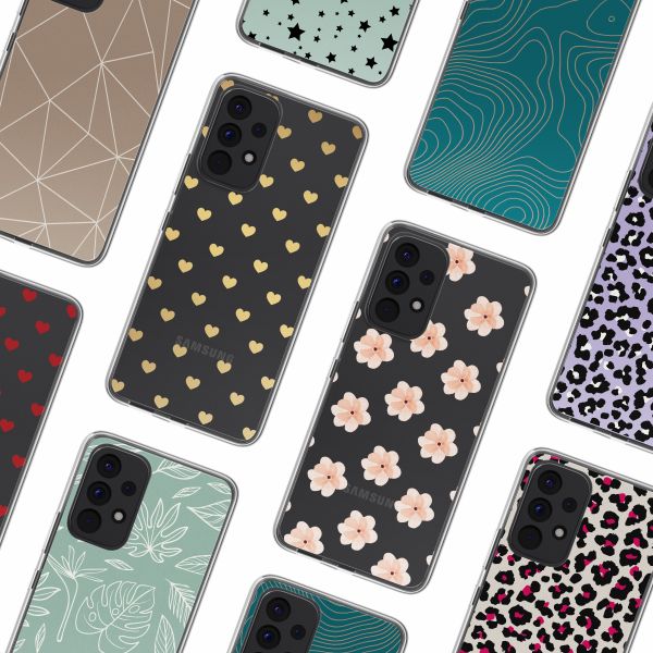 imoshion Design Hülle Samsung Galaxy A53 - Golden Hearts