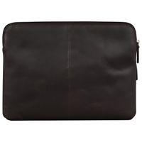 dbramante1928 Skagen Pro+ Sleeve - Laptop Hülle 13 Zoll - Laptop Sleeve - Echtes Leder - Apple MacBook Pro 13 Zoll / Air 13 Zoll - Hunter Dark