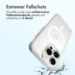Accezz Xtreme Impact Backcover mit MagSafe Apple iPhone 16 Pro - Transparent