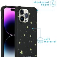 imoshion Design Hülle mit Band für das Apple iPhone 14 Pro Max - Stars Gold