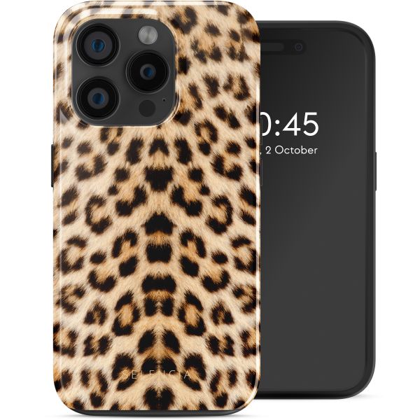 Selencia Vivid Tough Back Cover MagSafe für das iPhone 15 Pro - Wild Leo