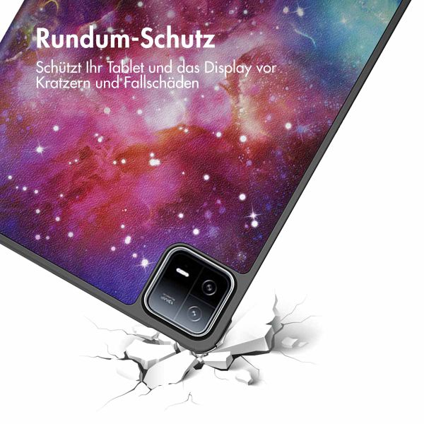 imoshion Design Trifold Klaphülle Xiaomi Pad 6 / 6 Pro - Space