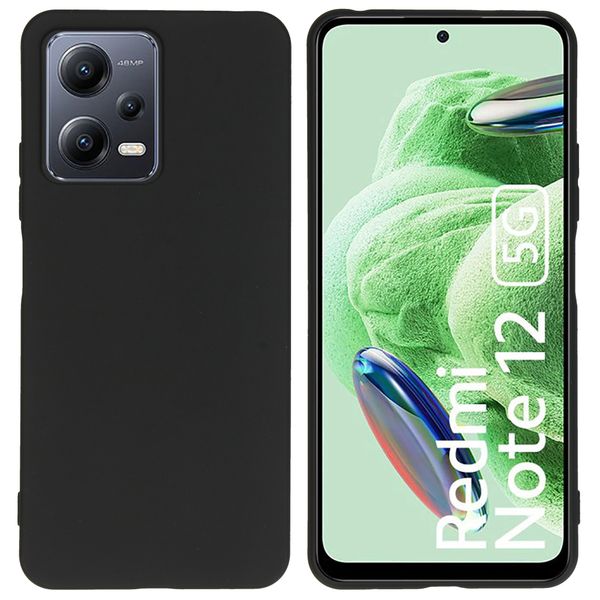 imoshion Color TPU Hülle für das Xiaomi Redmi Note 12 (4G) - Schwarz