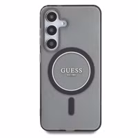 Guess MagSafe IML Glitter Gradient Case für das Samsung Galaxy S25 - Black