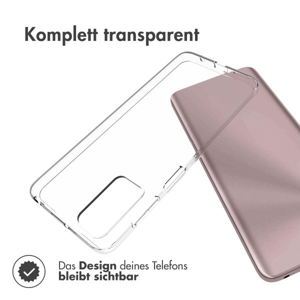 Accezz TPU Clear Cover für das Motorola Moto G42 - Transparent