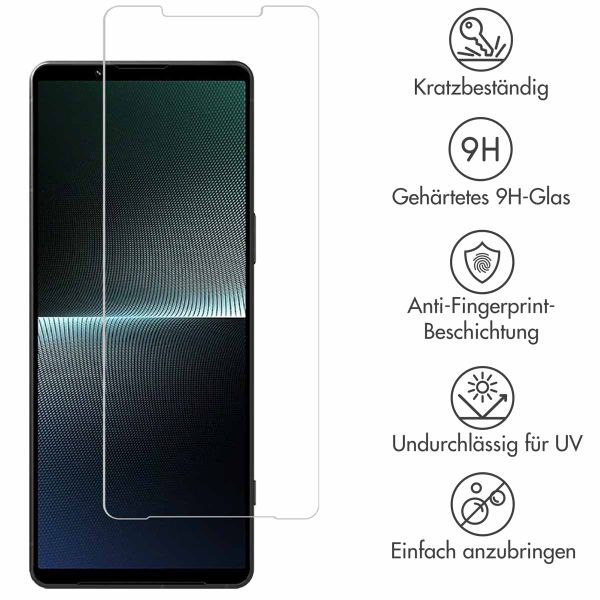 Selencia Screen Protector aus gehärtetem Glas Sony Xperia 1 V