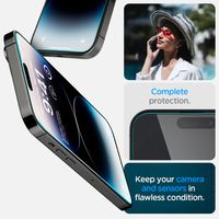 Spigen GLAStR Fit Displayschutzfolie  + Applicator 2-pack für das Apple iPhone 14 Pro