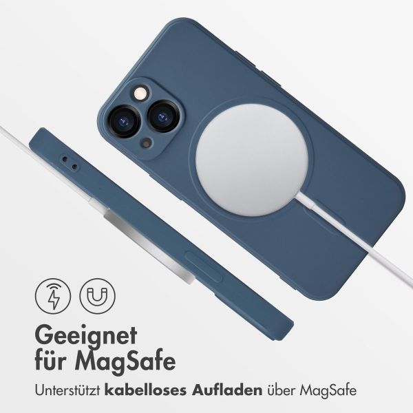 imoshion Color Back Cover mit MagSafe für das iPhone 13 Mini - Dunkelblau