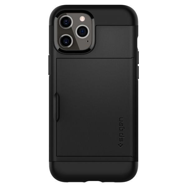 Spigen Slim Armor CS Case für das iPhone 12 Pro Max - Schwarz