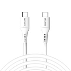 Accezz USB-C- auf USB-C-Kabel - 2 m - Weiß