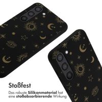 imoshion Silikonhülle design mit Band für das Samsung Galaxy S23 - Sky Black