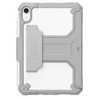 UAG Scout Healthcare backcover mit Ständer und Strap Apple iPad Mini 7 (2024) / iPad Mini 6 (2021) - Weiß / Grau