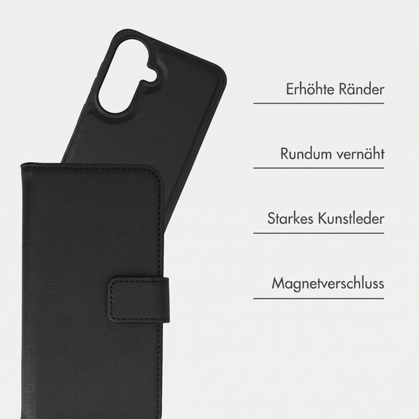 imoshion Herausnehmbare 2-in-1 Luxus-Bookcase Samsung Galaxy A57 (5G) - Schwarz