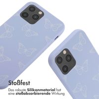 imoshion SilikonHülle design mit Band Apple iPhone 12 (Pro) - Butterfly