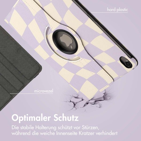 imoshion 360° drehbare Design Klapphülle Apple iPad Air 5 (2022) / Air 4 (2020) - Dancing Cubes