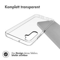 Accezz TPU Clear Cover für das Samsung Galaxy A05s - Transparent