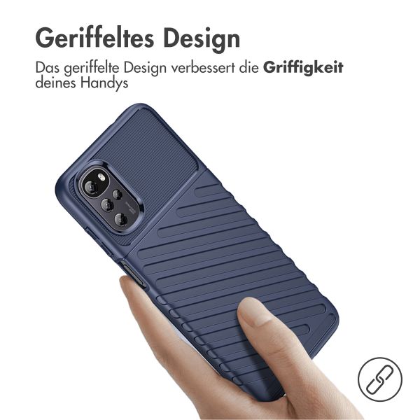 imoshion Thunder Backcover für das Motorola Moto G22 / E32 / E32s - Blau