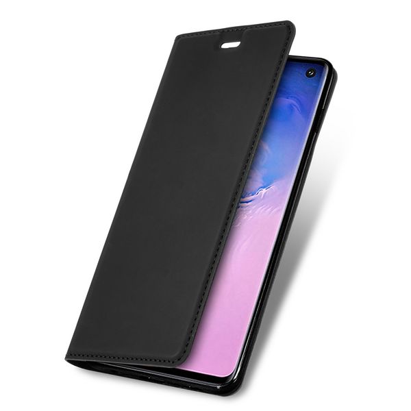 imoshion Slim Folio Klapphülle Samsung Galaxy S10 - Schwarz