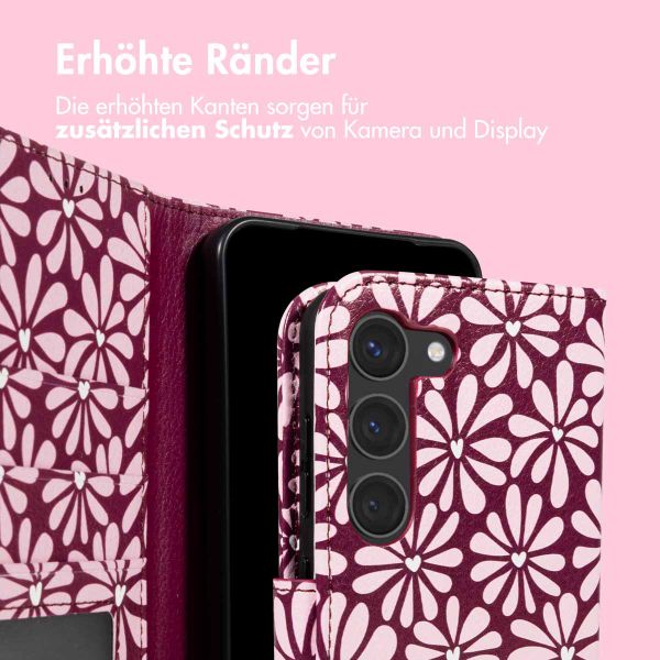 imoshion Design Klapphülle Samsung Galaxy S23 - Bloom Love Blush