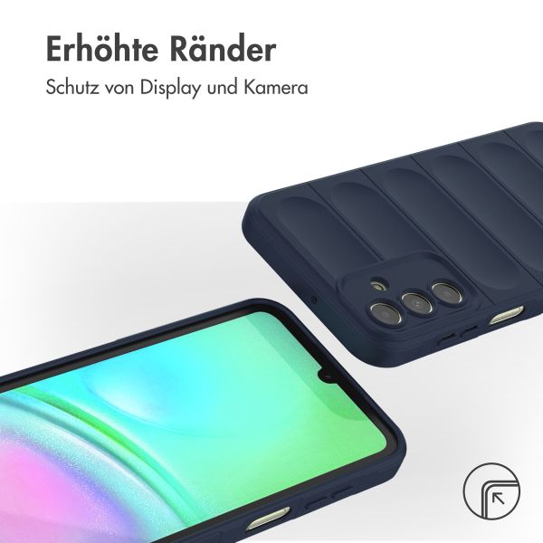 imoshion EasyGrip Back Cover für das Samsung Galaxy A15 (5G/4G) - Dunkelblau