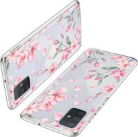 imoshion Design Hülle Samsung Galaxy A71 - Blume - Rosa