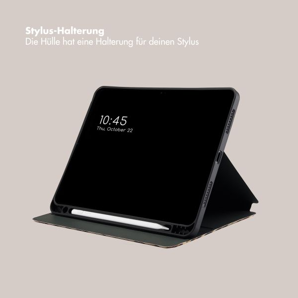 Selencia Vivid Klapphülle für das iPad 10 (2022) 10.9 Zoll - Wild Leo