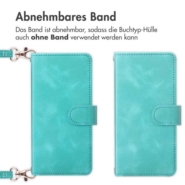 imoshion Klapphülle mit Kordel Samsung Galaxy A15 (5G/4G) - Türkis