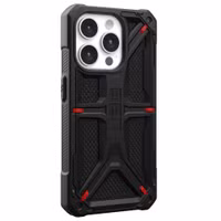 UAG Monarch Backcover für das Apple iPhone 15 Pro - Kevlar Black