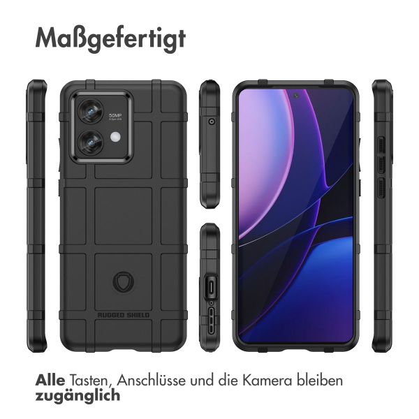 imoshion Rugged Shield Backcover Motorola Edge 40 Neo - Schwarz