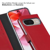 Selencia Echtleder Klapphülle Google Pixel 10 / 10 Pro - Rood