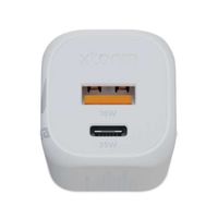 Xtorm Schnellladegerät | Ultra Wall Charger GaN2 - USB-C 35 Watt + USB-A 18 Watt