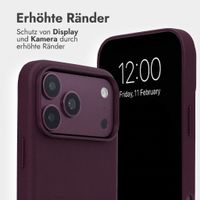 Accezz 2-in-1 Klapphülle aus Leder mit MagSafe Apple iPhone 18 Pro Max / 17 Pro Max - Heath Purple