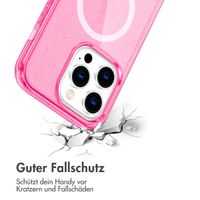 imoshion Sparkle Back Cover mit MagSafe Apple iPhone 14 Pro Max - Glitzer Rosa
