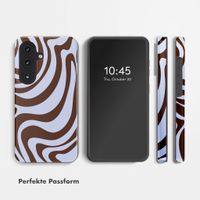 Selencia Vivid Rückabdeckung mit MagSafe Samsung Galaxy S26 FE - Dream Swirl Chocolate