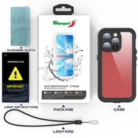 Redpepper Dot Plus Waterproof Case für das Apple iPhone 15 Pro - Schwarz