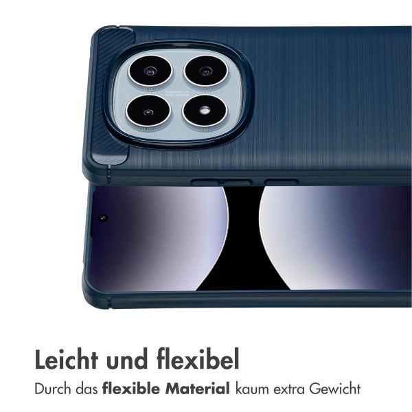 imoshion Brushed Back Cover Xiaomi Redmi Note 14 Pro (4G) - Dunkelblau