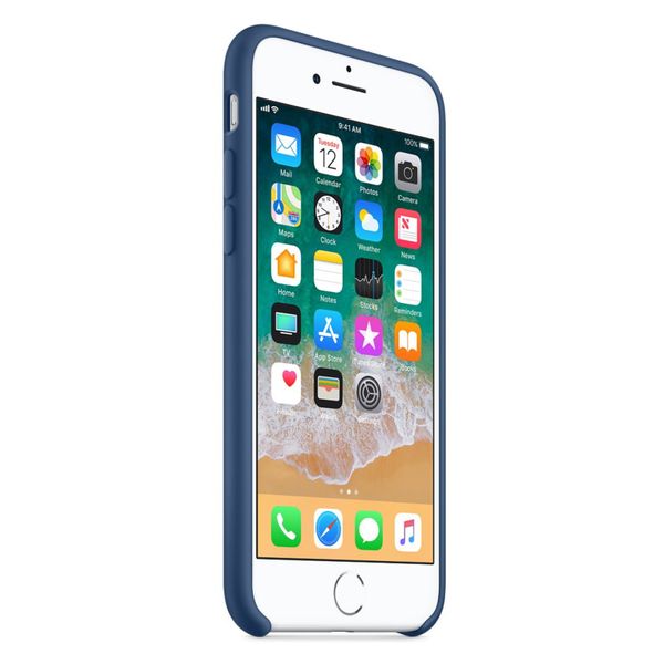 Apple Silikoncase Apple iPhone SE (2022 / 2020) / 8 / 7 - Blue Cobalt