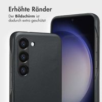 Accezz 2-in-1 Klapphülle aus Leder mit MagSafe Samsung Galaxy S23 - Onyx Black