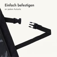 imoshion Auto Organizer für Kinder – 9 Fächer - Inklusive Tablet-Halter - Zweier-Set – Schwarz
