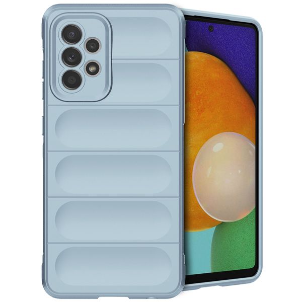 imoshion EasyGrip Back Cover für das Samsung Galaxy A52(s) (5G/4G) - Hellblau