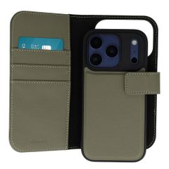 imoshion Herausnehmbare 2-in-1 Luxus-Bookcase Apple iPhone 17 Pro - Grün