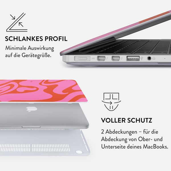 Burga Hardshell Hülle Apple MacBook Air 13 Zoll (2018-2020) - Ride the Wave