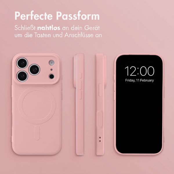 imoshion Color Back Cover mit MagSafe Apple iPhone 18 Pro / 17 Pro - Hellrosa