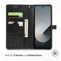 imoshion Mandala Klapphülle für das Samsung Galaxy Z Fold 6 - Schwarz