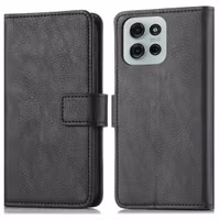 imoshion Luxuriöse Klapphülle Motorola Moto G75 5G - Schwarz