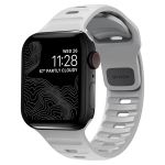 Nomad Sport Band FKM für die Apple Watch Series 1 bis 9 / SE (38/40/41 mm) | Series 10 (42 mm) - Lunar Grey