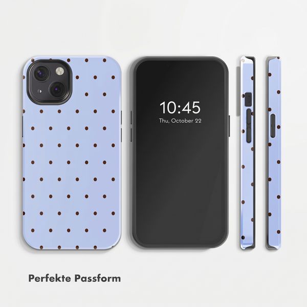 Selencia Vivid Rückabdeckung mit MagSafe Apple iPhone 13 - Happy Dots Digital Sky