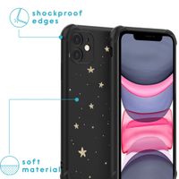 imoshion Design Hülle mit Band Apple iPhone 11 - Stars Gold
