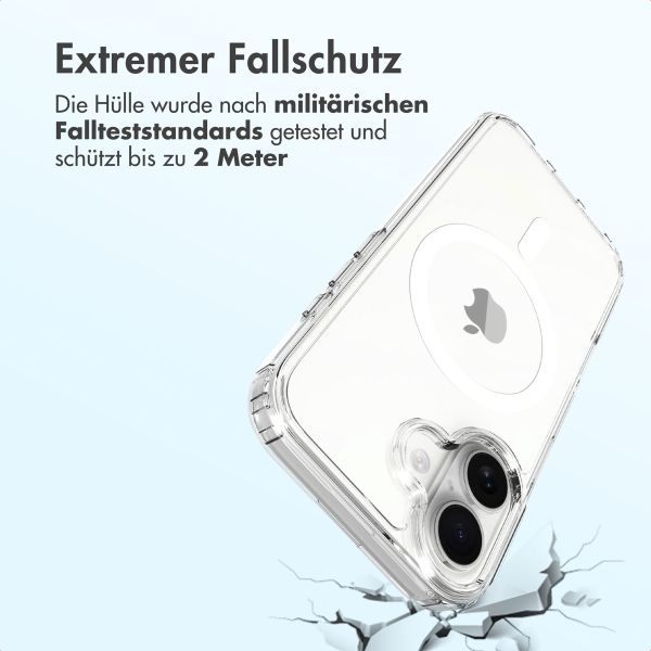 Accezz Xtreme Impact Backcover mit MagSafe Apple iPhone 17 - Transparent